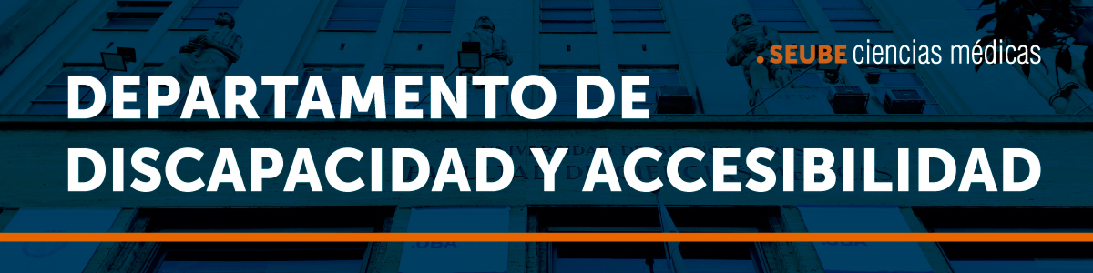 DEPARTAMENTO DE DISCAPACIDAD Y ACCESIBILIDAD